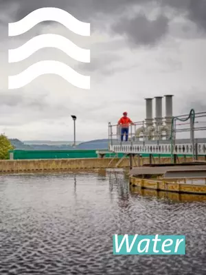 Veolia operative on a water treatment site | Careers | Veolia Ireland